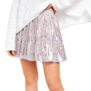 Free people mini skirt